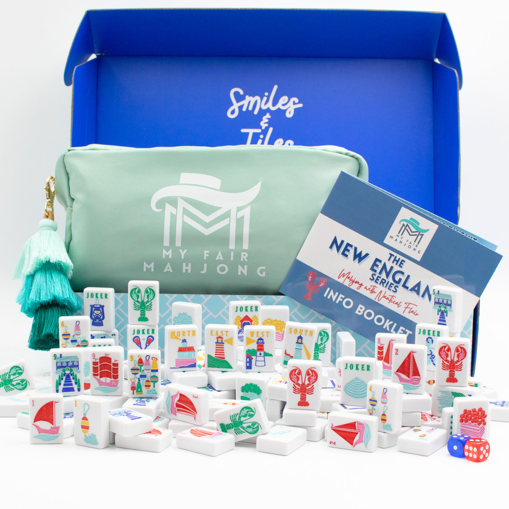 THE NEW ENGLAND SERIES | Mahjong with Nautical Flair