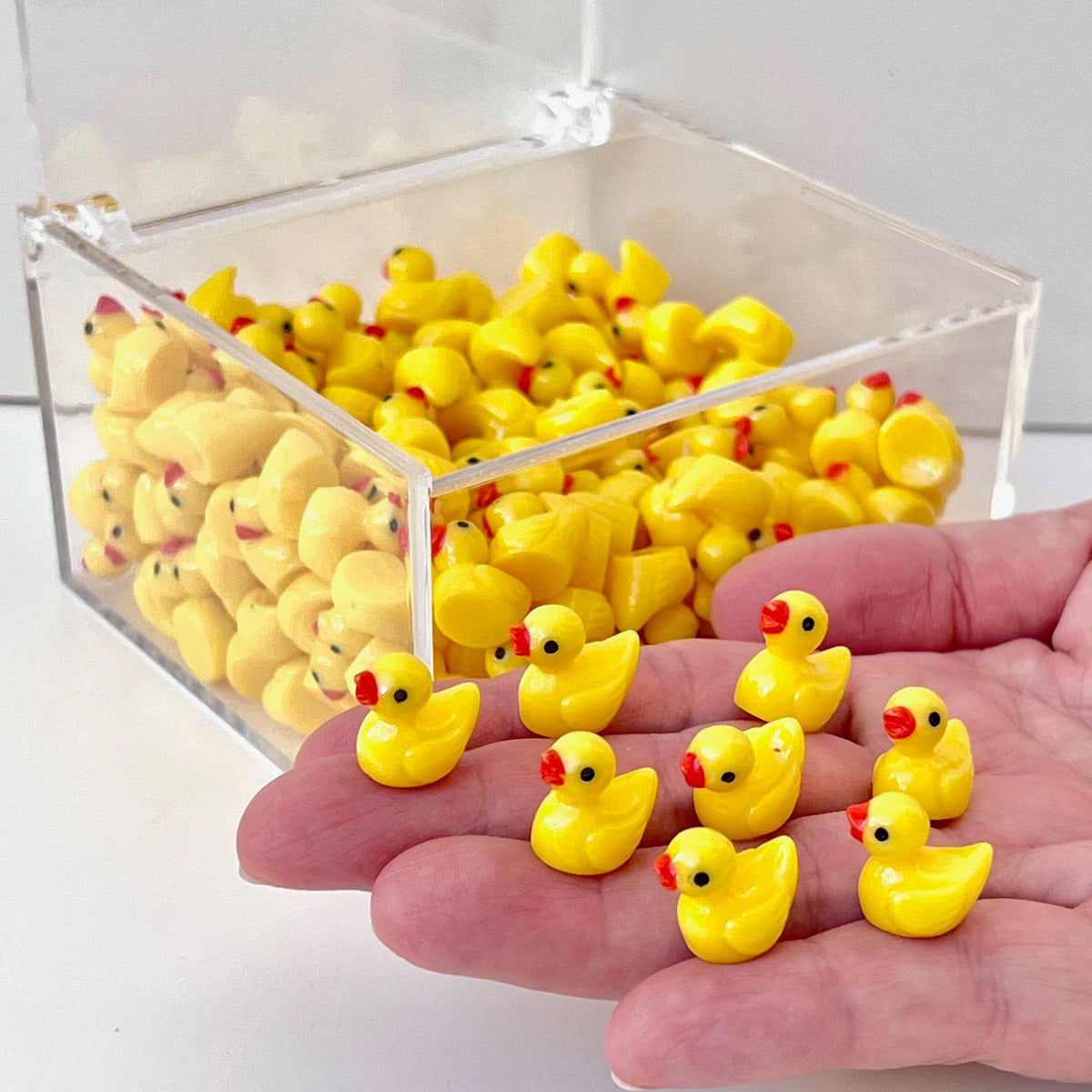 Little Yellow Ducks Miniature Figurines