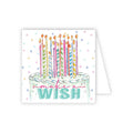 Burning Candles Enclosure Card