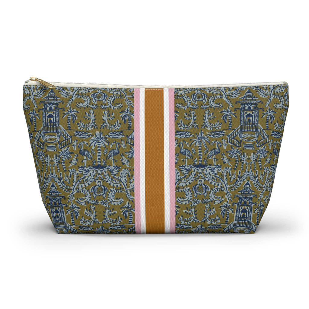 Britt Mills Mahjong Tile Pouch: Palm Beach