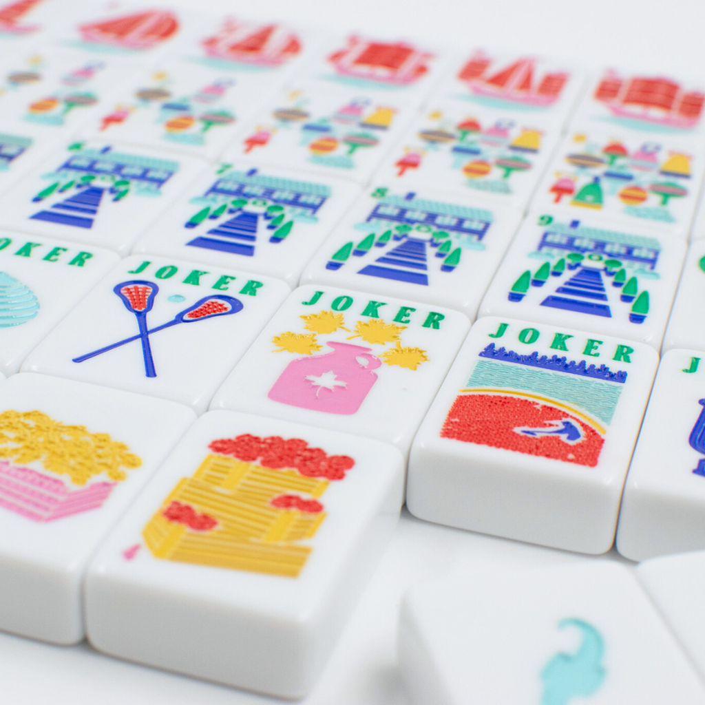 THE NEW ENGLAND SERIES | Mahjong with Nautical Flair