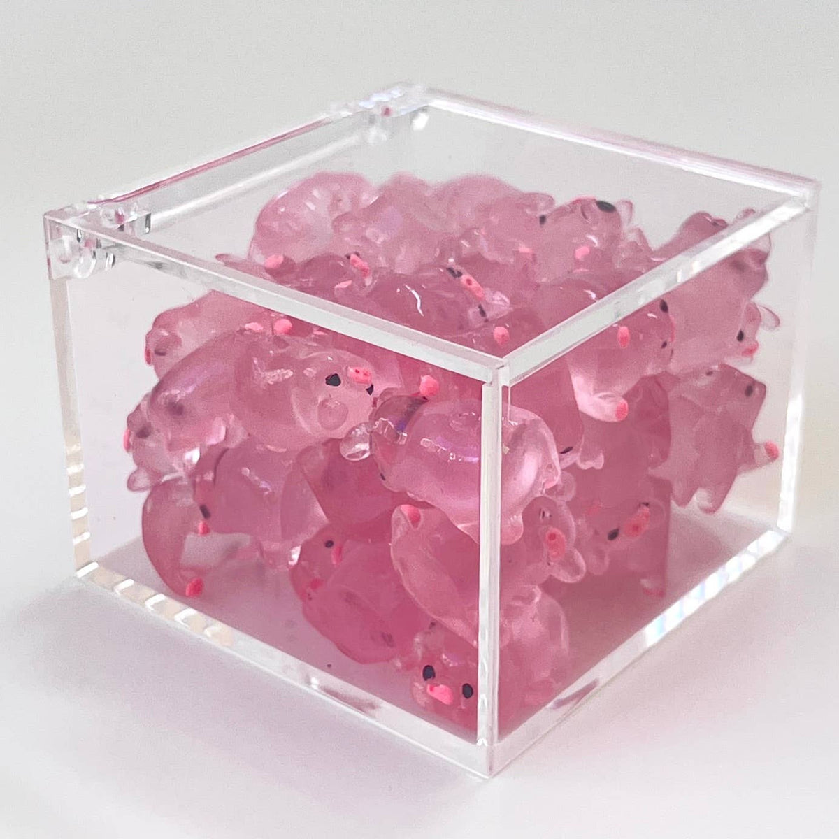 Pink Piggy Miniature Figurines