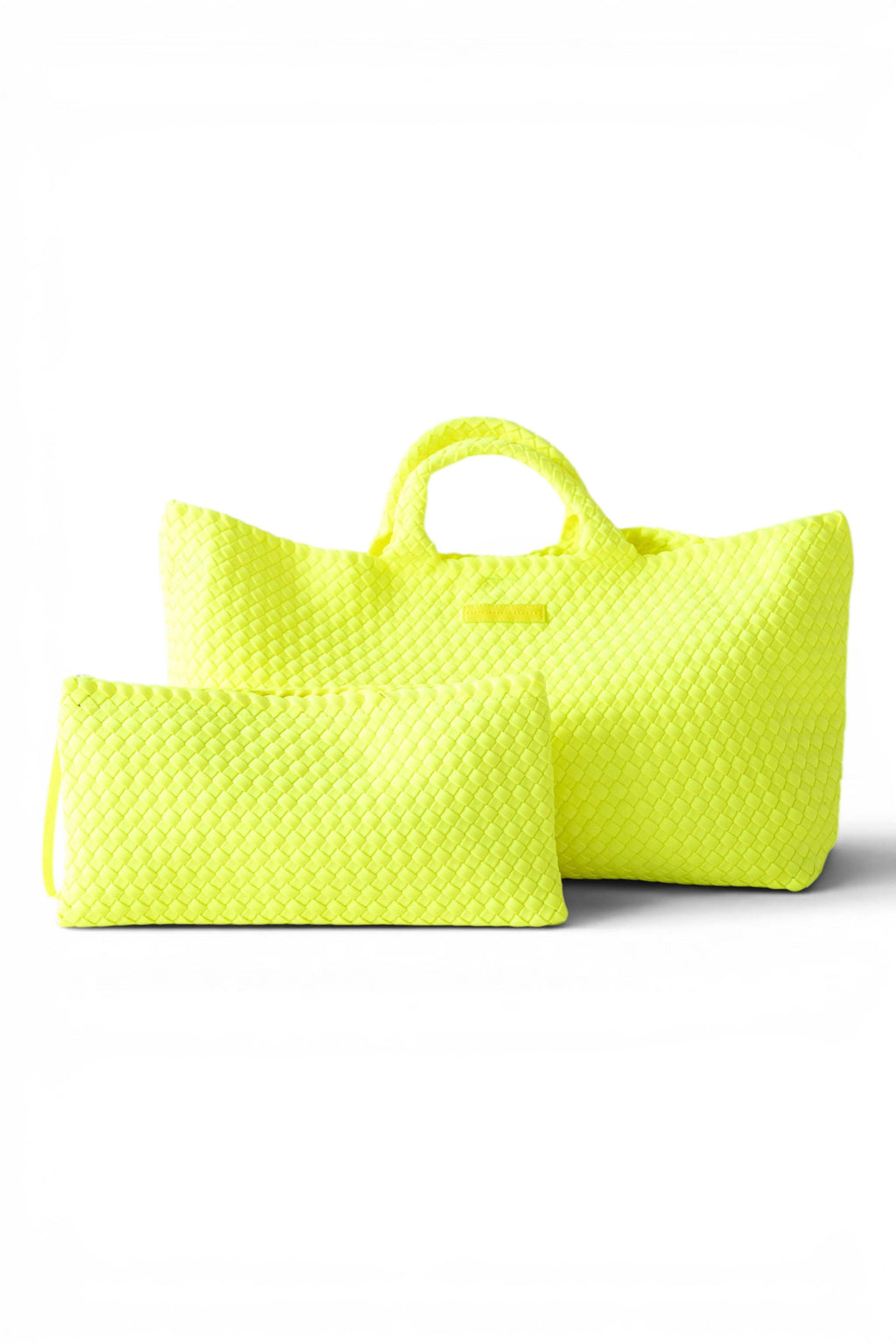Mahjong Bag - Woven Carryall with Matching Tile Pouch: Peacock
