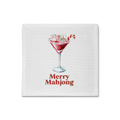 Cocktail Napkins (Set of 4) - Merry Mahjong Cocktail