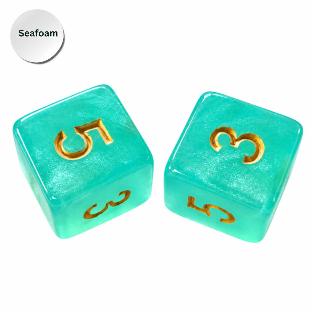 Pearl Dice Mahjong Specialty Dice Gift Ready: Jasper