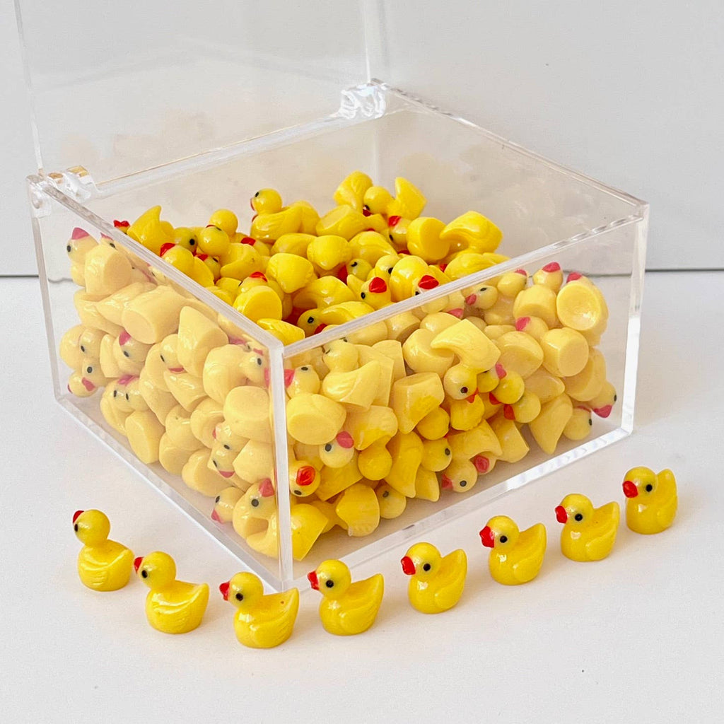 Little Yellow Ducks Miniature Figurines