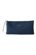 Woven Mahjong Tile Bag: Navy