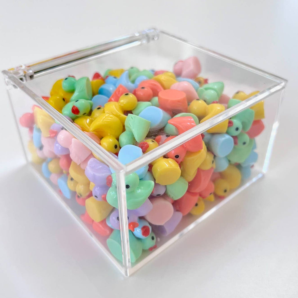 Little Colorful Ducks Miniature Figurines