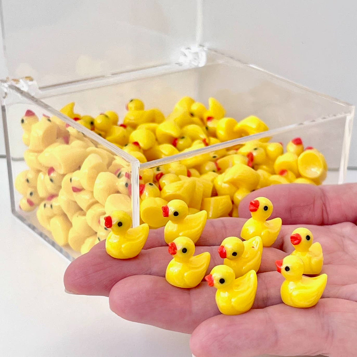 Little Yellow Ducks Miniature Figurines