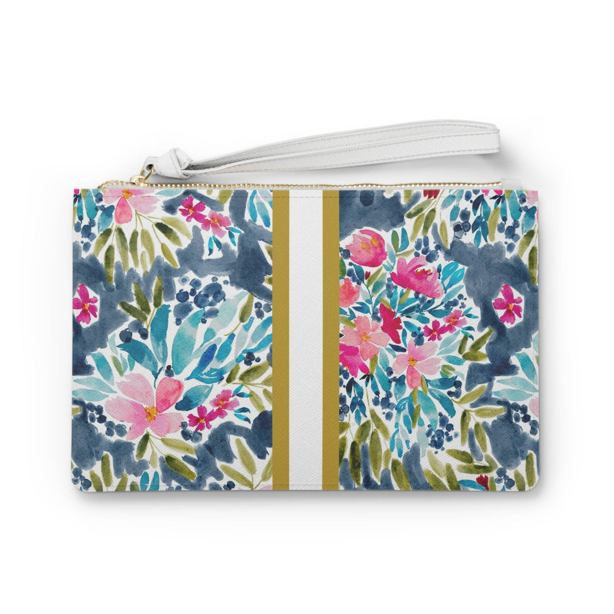 Britt Mills Mahjong Card Pouch (Faux-Leather): Palm Beach Teal
