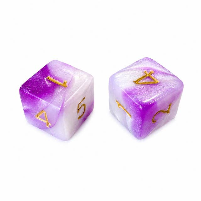 Pearl Dice Mahjong Specialty Dice Gift Ready: Jasper