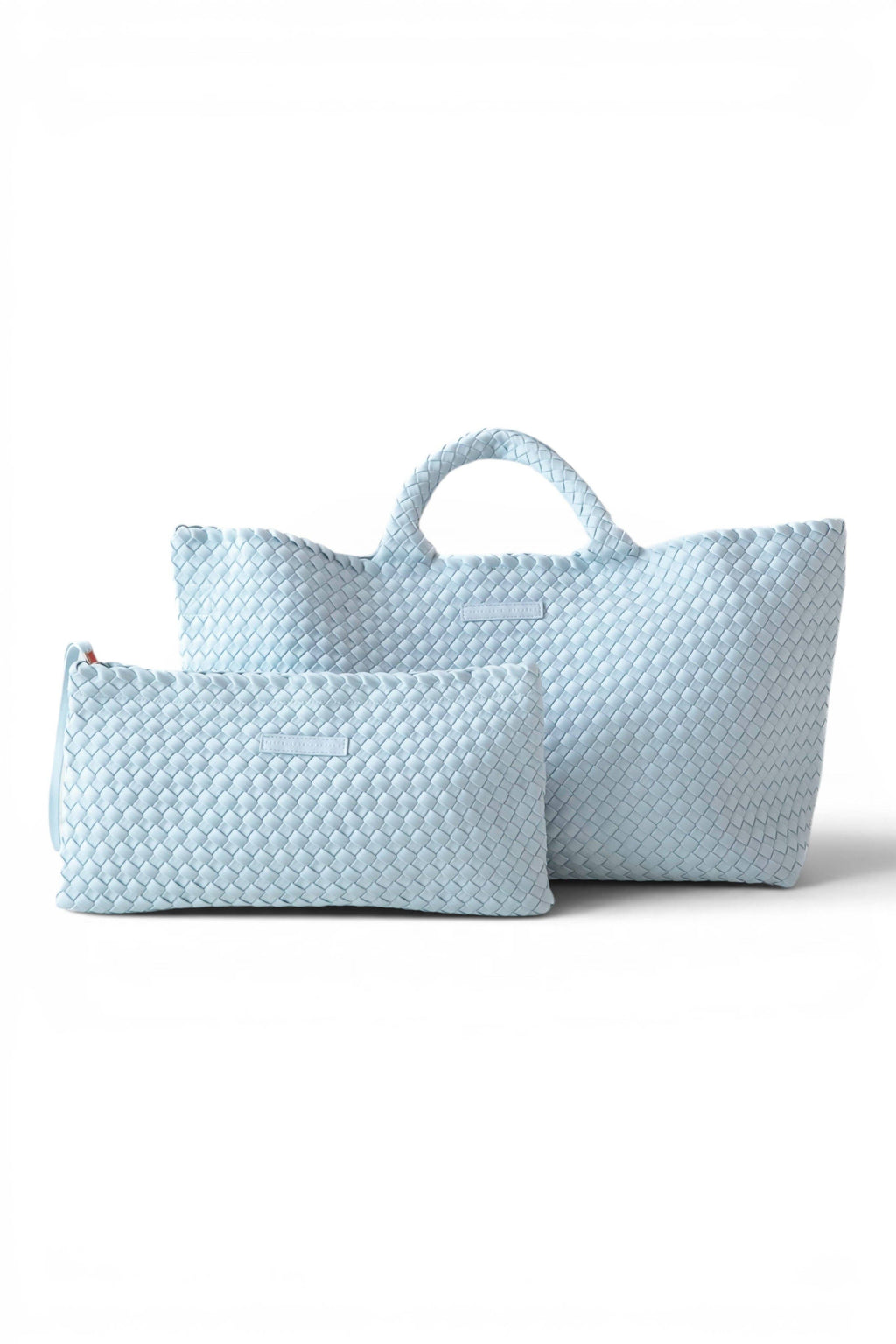 Mahjong Bag - Woven Carryall with Matching Tile Pouch: Peacock