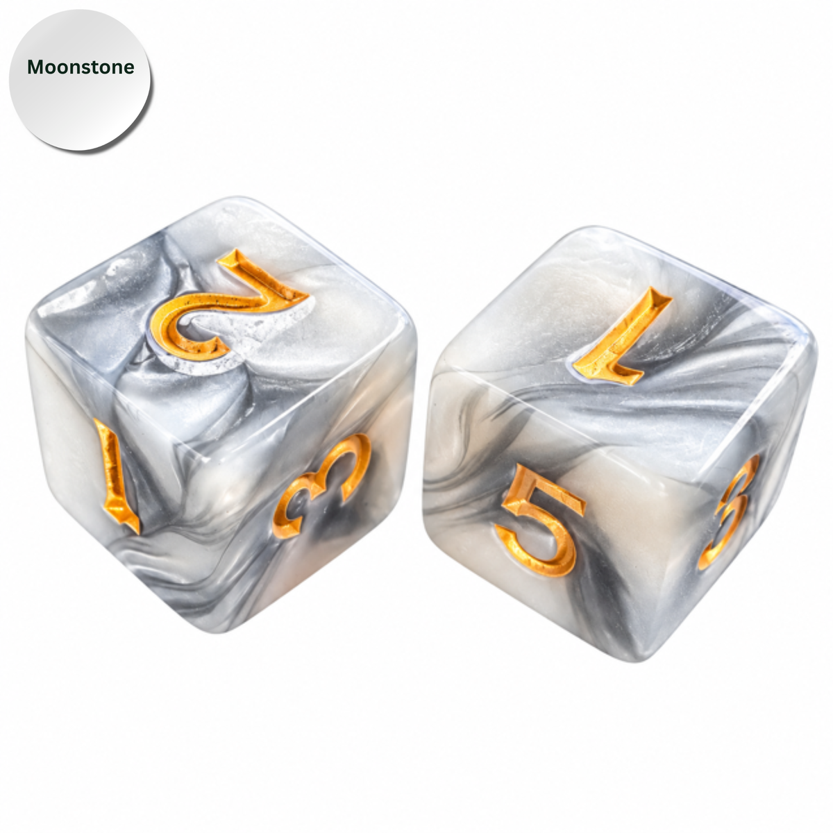 Pearl Dice Mahjong Specialty Dice Gift Ready: Orchid