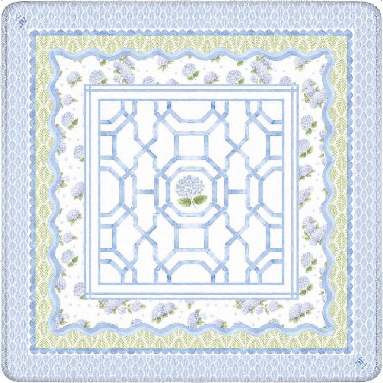 House of Hydrangea Mahjong Mat