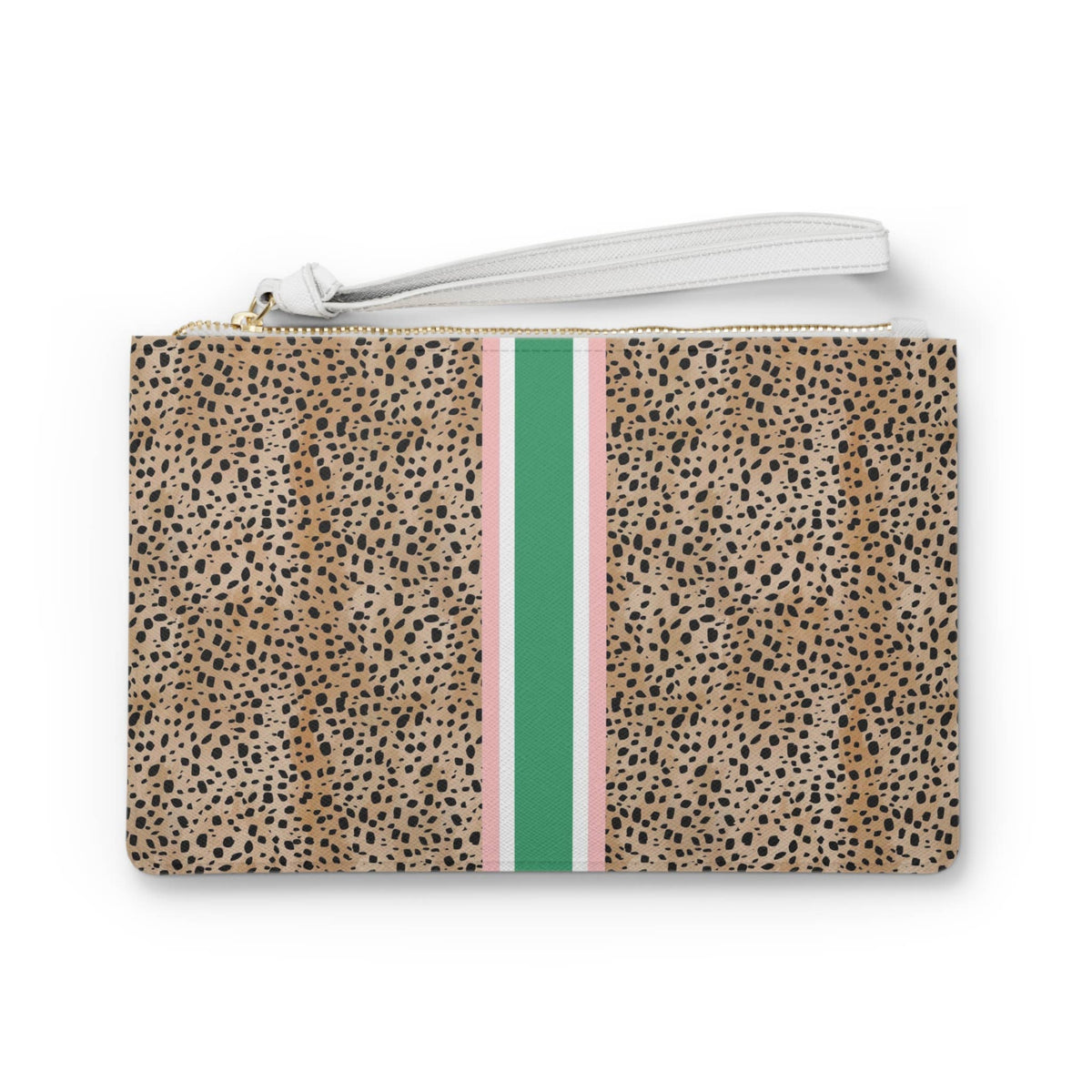 Britt Mills Mahjong Card Pouch (Faux-Leather): Palm Beach Teal