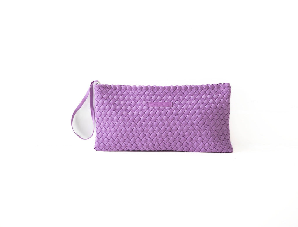 Woven Mahjong Tile Bag: Navy
