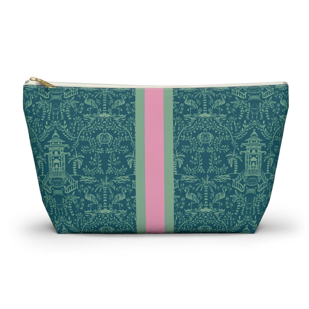 Britt Mills Mahjong Tile Pouch: Palm Beach