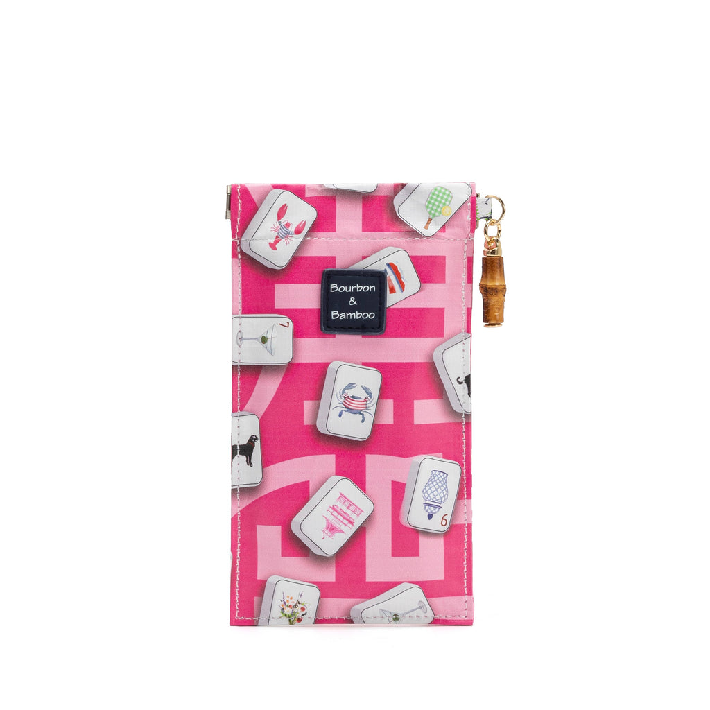 Sunglass Case: Mahjong