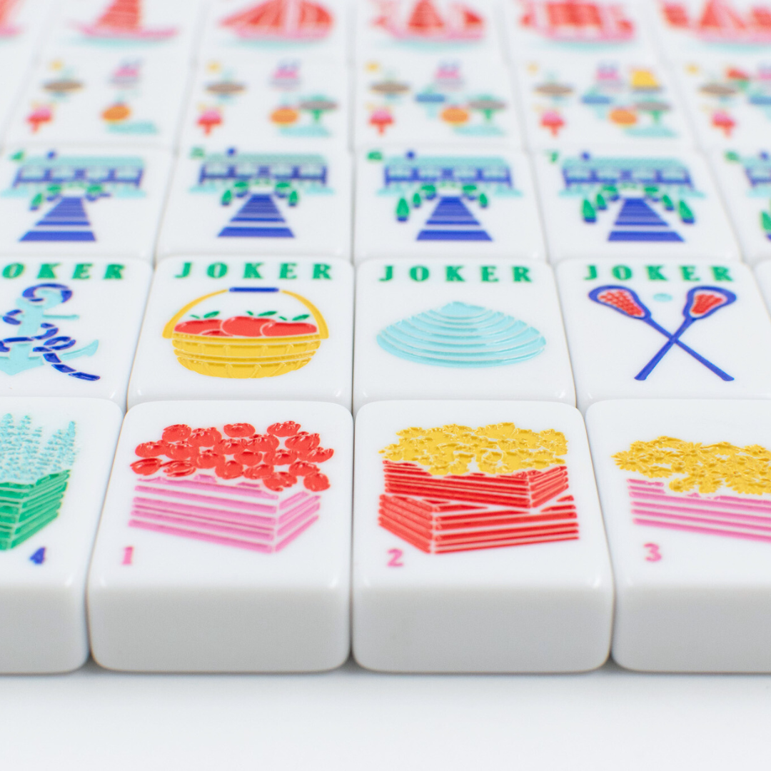 THE NEW ENGLAND SERIES | Mahjong with Nautical Flair