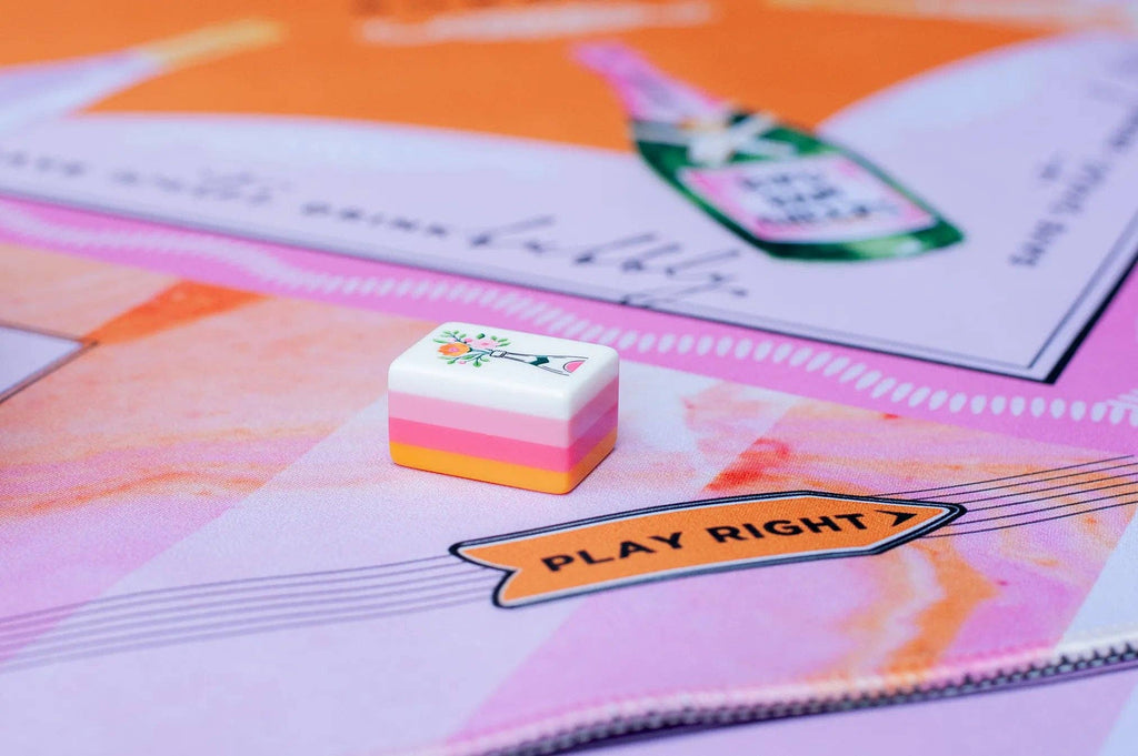 Bams & Bubbly Mahjong Tiles - Champagne