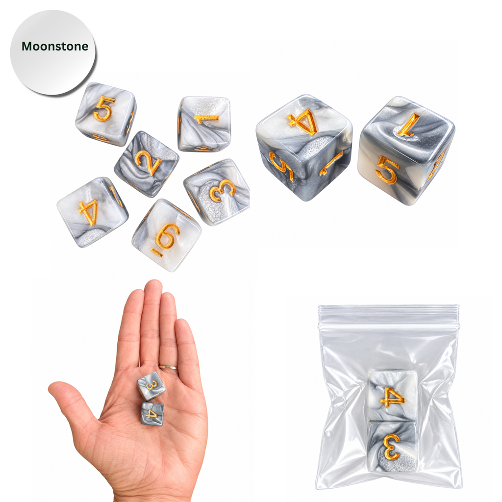 Pearl Dice Mahjong Specialty Dice Gift Ready: Jasper