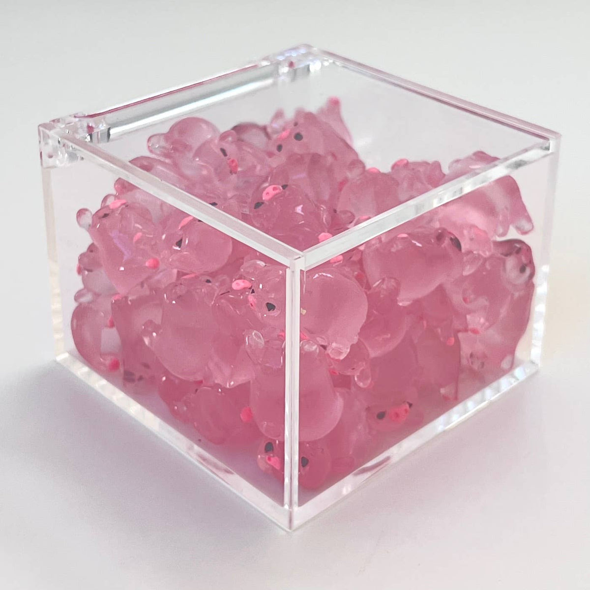 Pink Piggy Miniature Figurines