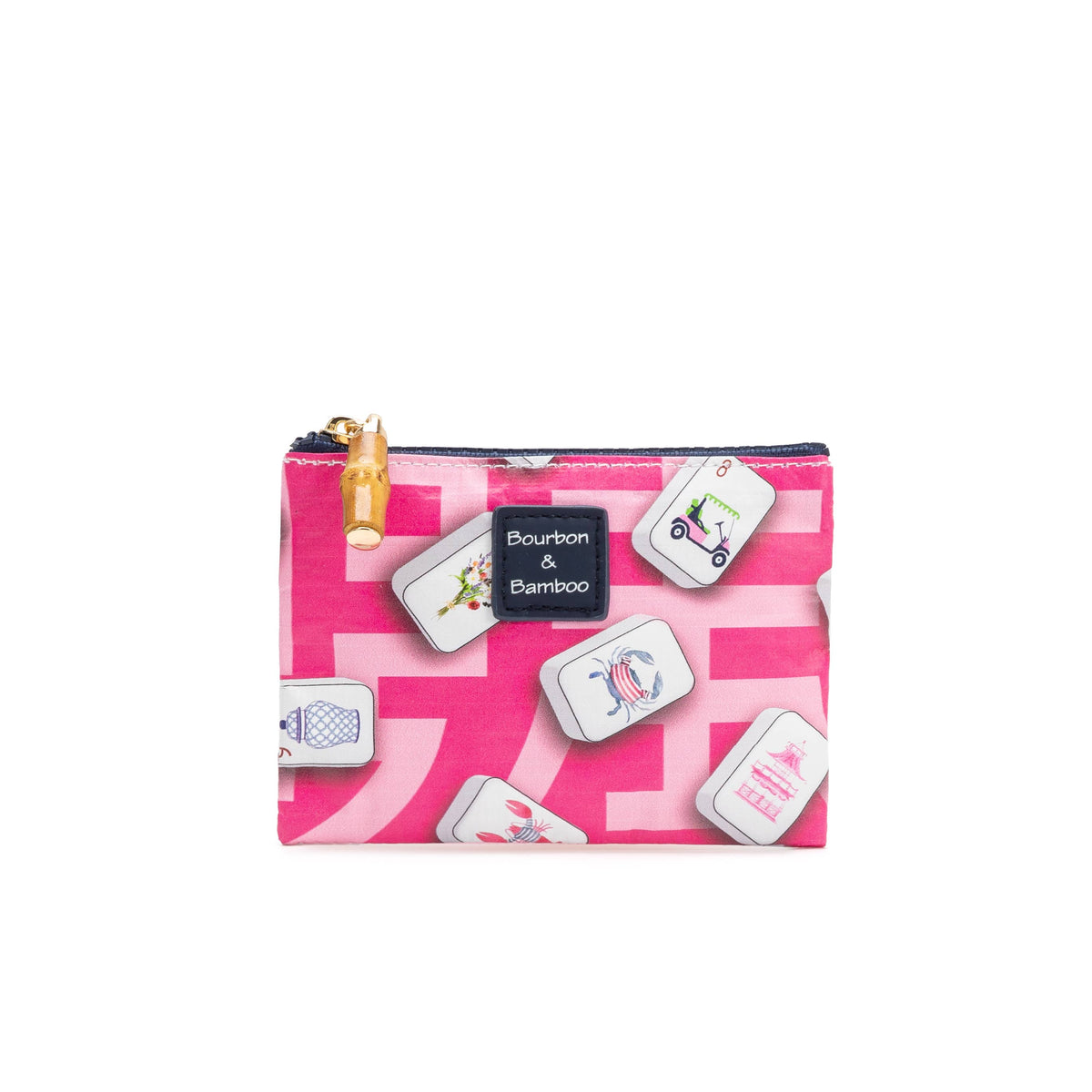 Coin Pouch (2026 Summer Collection): Orange Cane