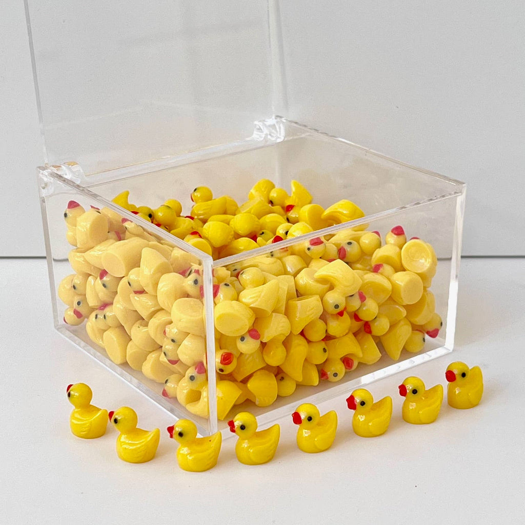 Little Yellow Ducks Miniature Figurines