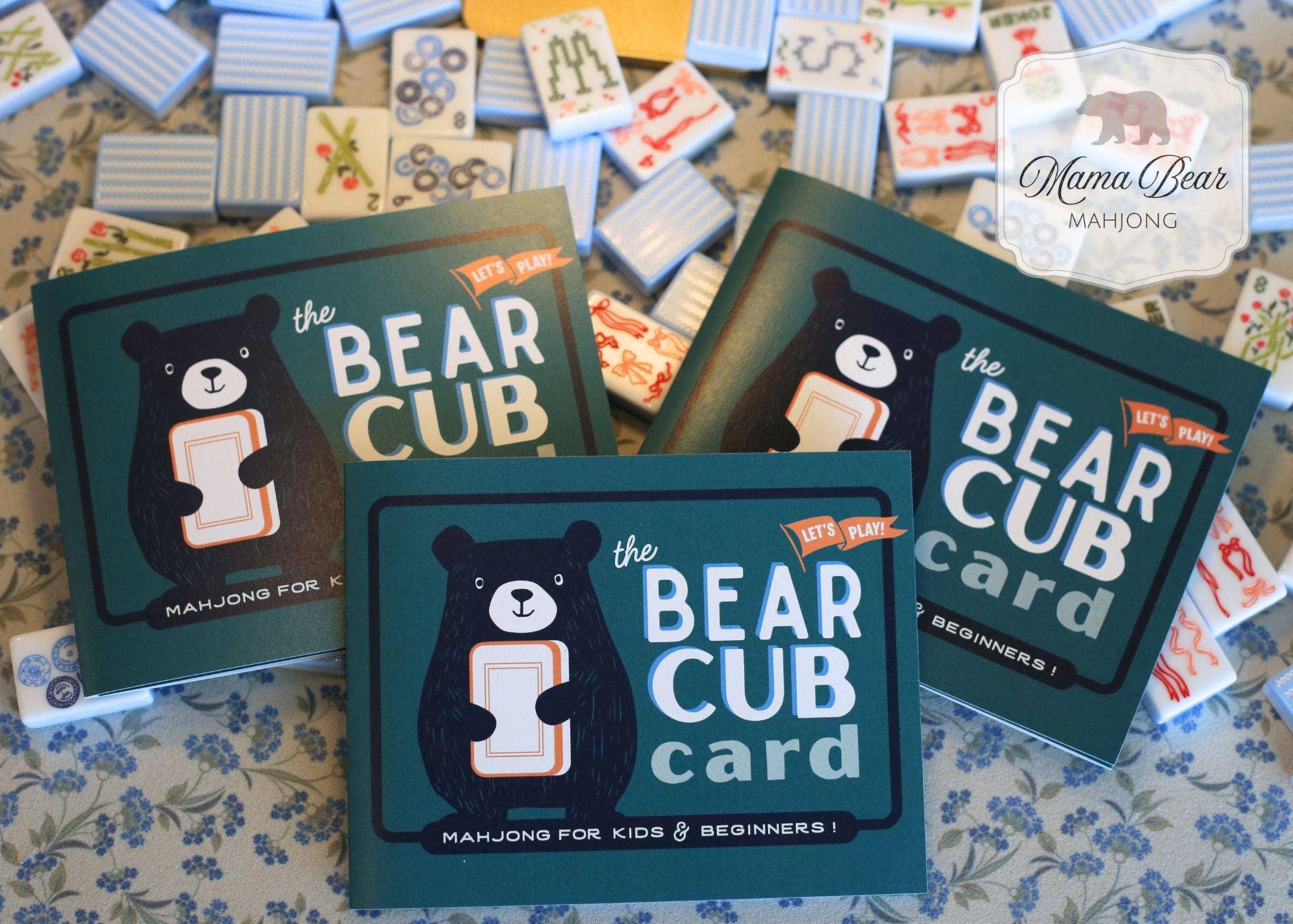 The Bear Cub Card: Mahjong for Kids and Beginners!