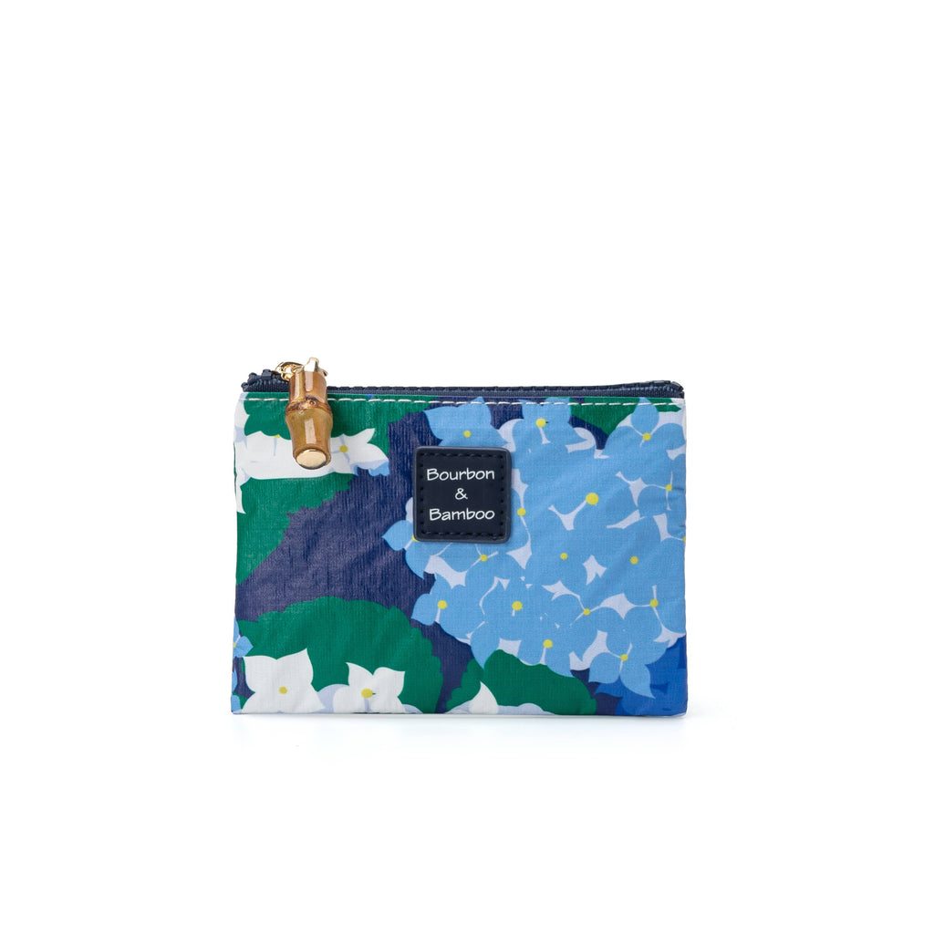 Coin Pouch (2026 Summer Collection): Blue Hydrangea