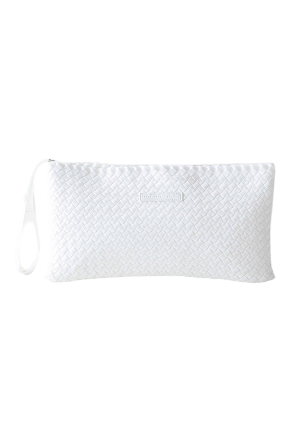 Woven Mahjong Tile Bag: Teal