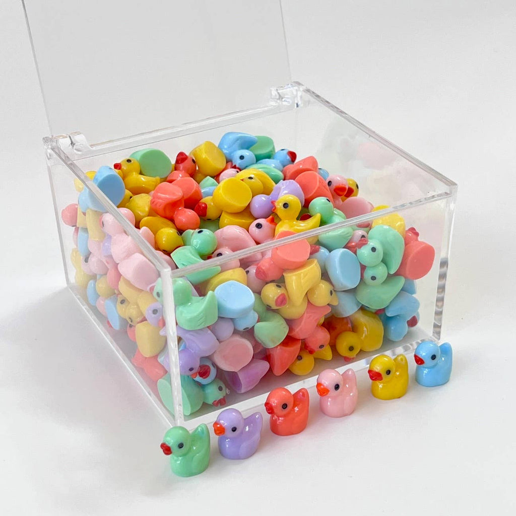 Little Colorful Ducks Miniature Figurines
