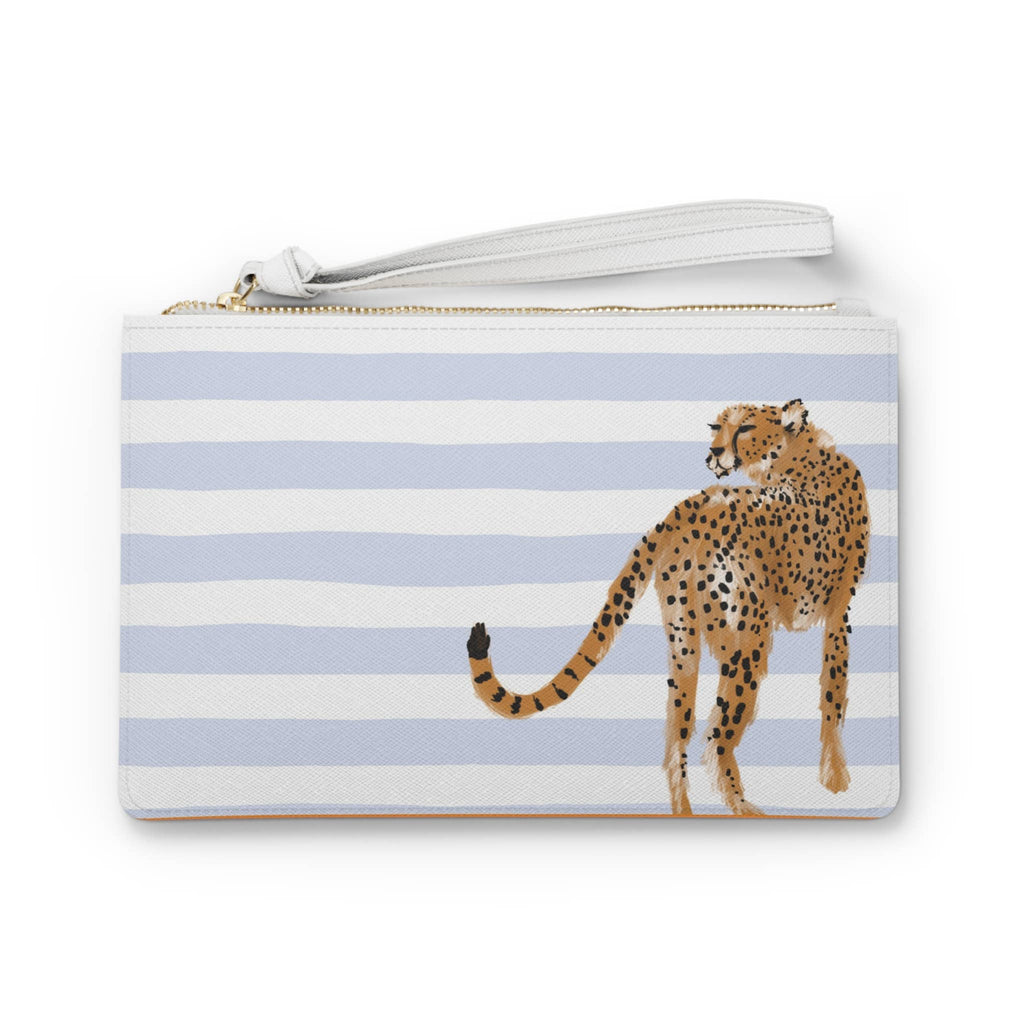 Britt Mills Mahjong Card Pouch (Faux-Leather): Palm Beach Teal