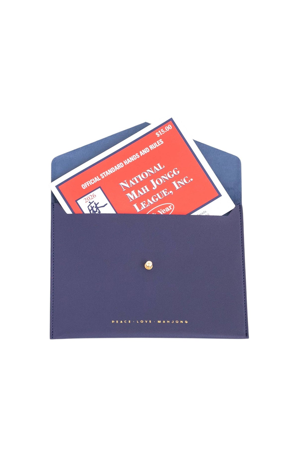 Card Clutch: Teal - Large Size