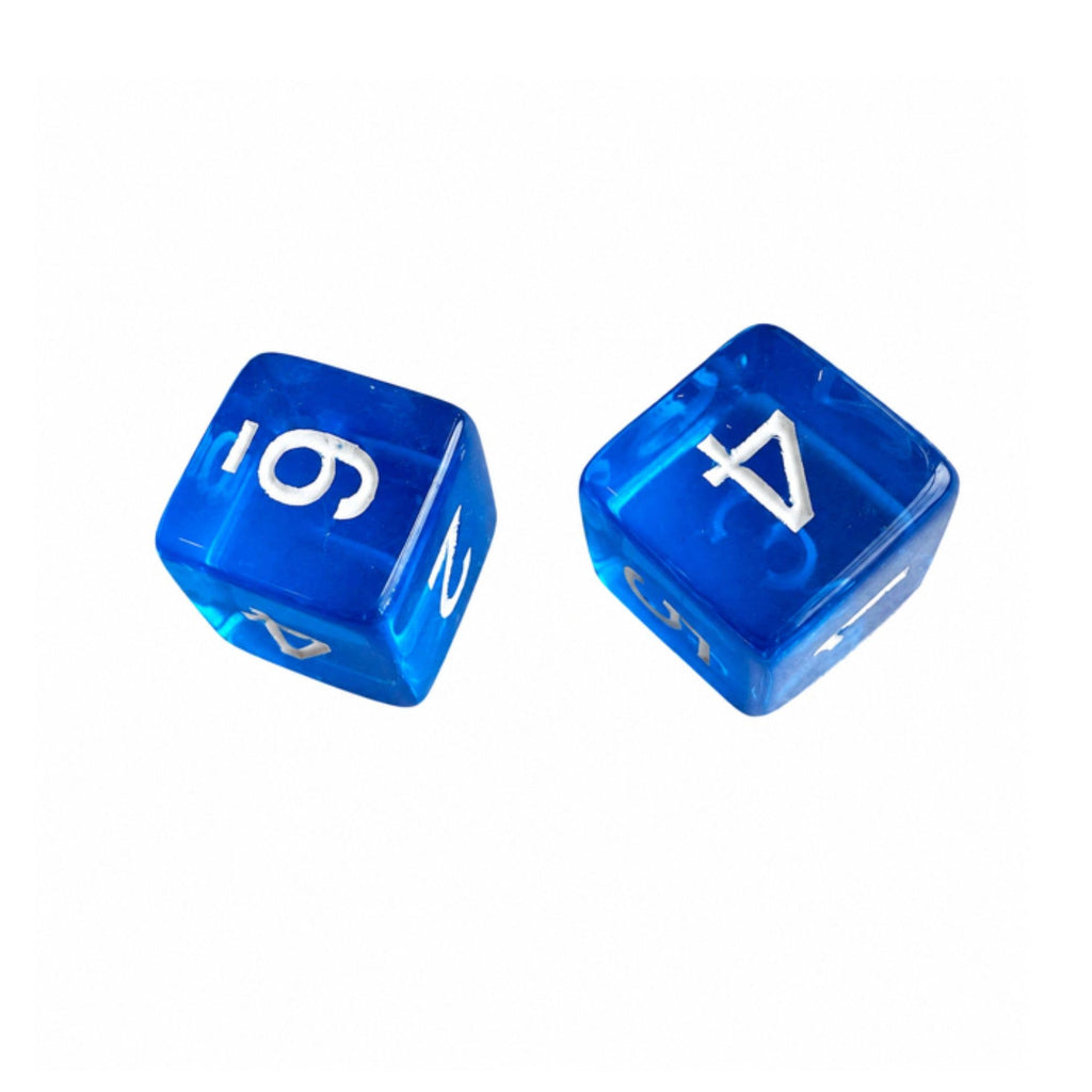 Colorful Jelly Translucent Mahjong Dice Gift Ready : Electric Lime