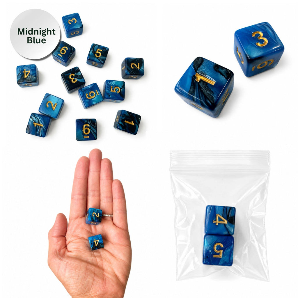 Pearl Dice Mahjong Specialty Dice Gift Ready: Orchid