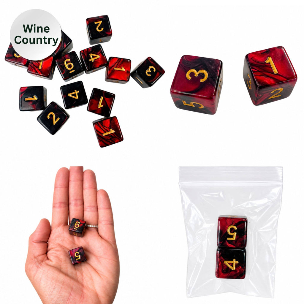 Pearl Dice Mahjong Specialty Dice Gift Ready: Jasper