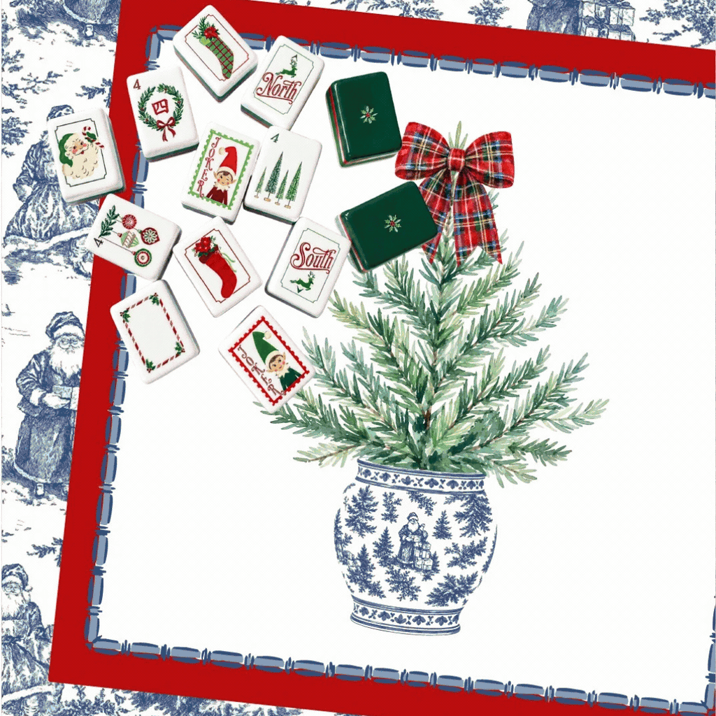 Tartan Tidings Mahjong Mat
