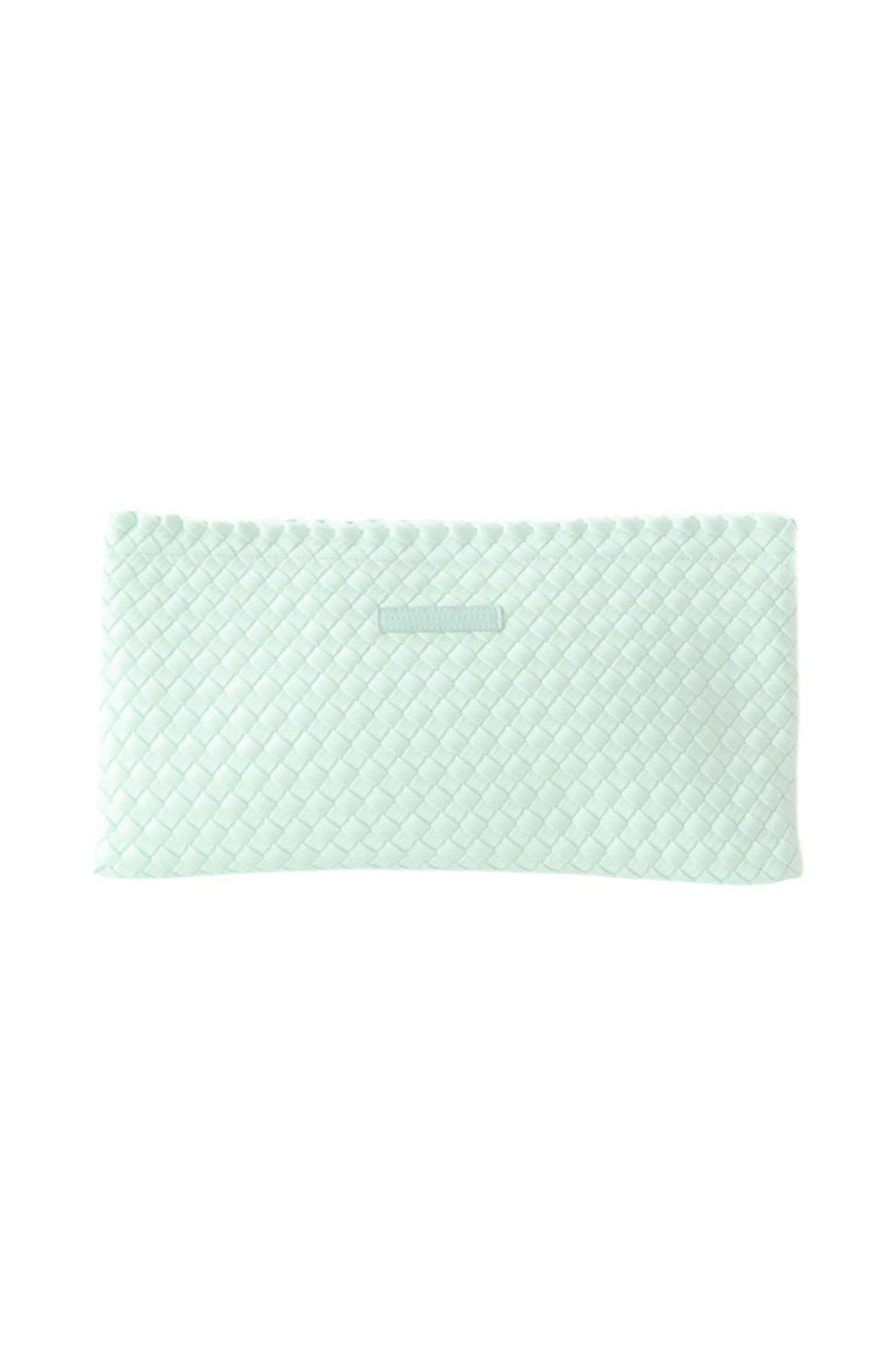 Woven Mahjong Tile Bag: Bright Pink