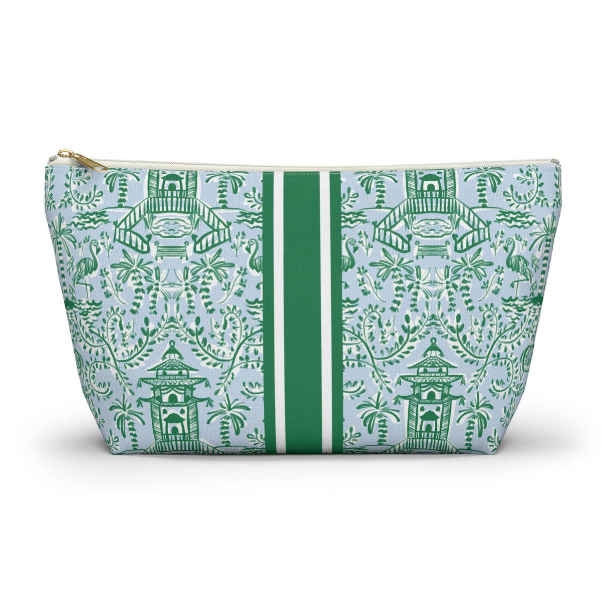 Britt Mills Mahjong Tile Pouch: Palm Beach