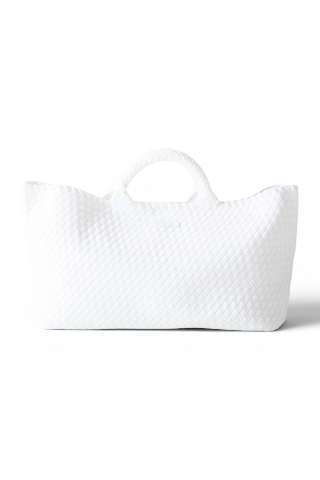 Mahjong Bag - Woven Carryall with Matching Tile Pouch: Navy
