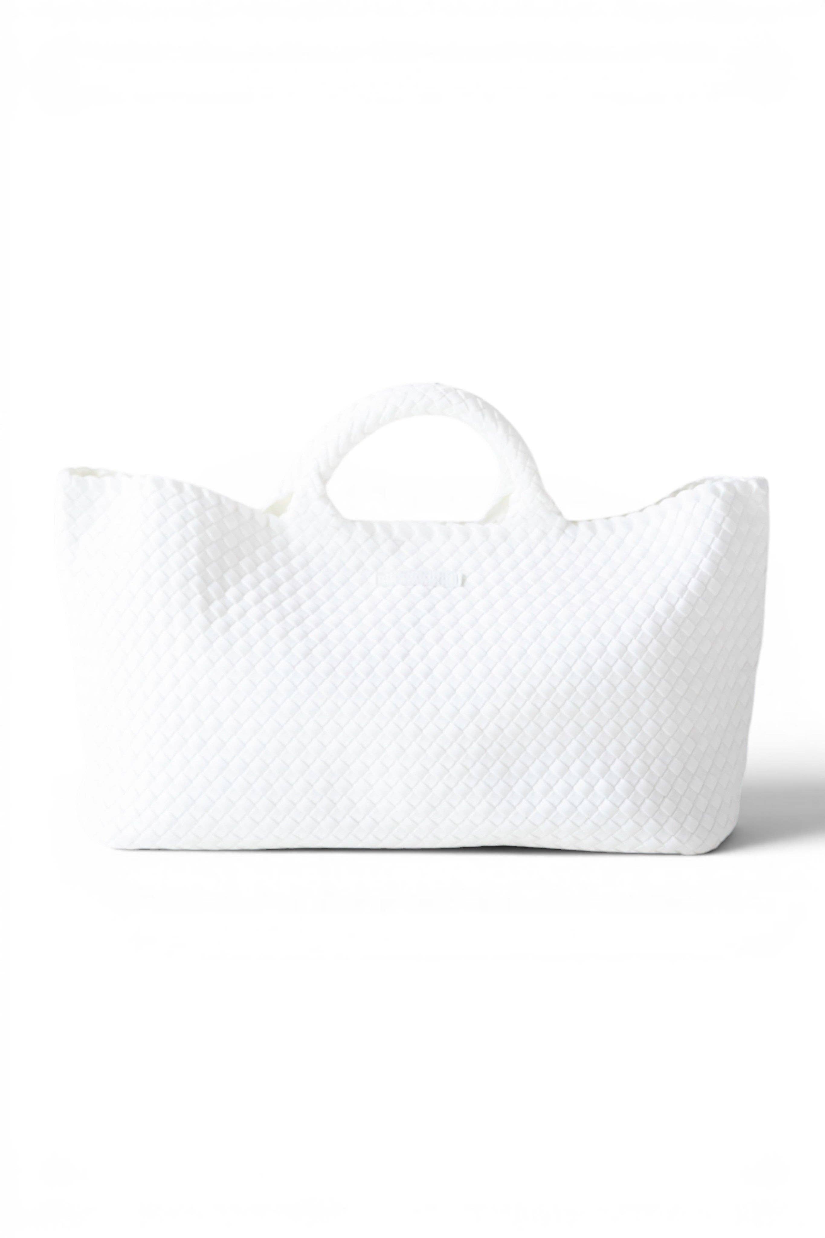 Mahjong Bag - Woven Carryall with Matching Tile Pouch: Navy