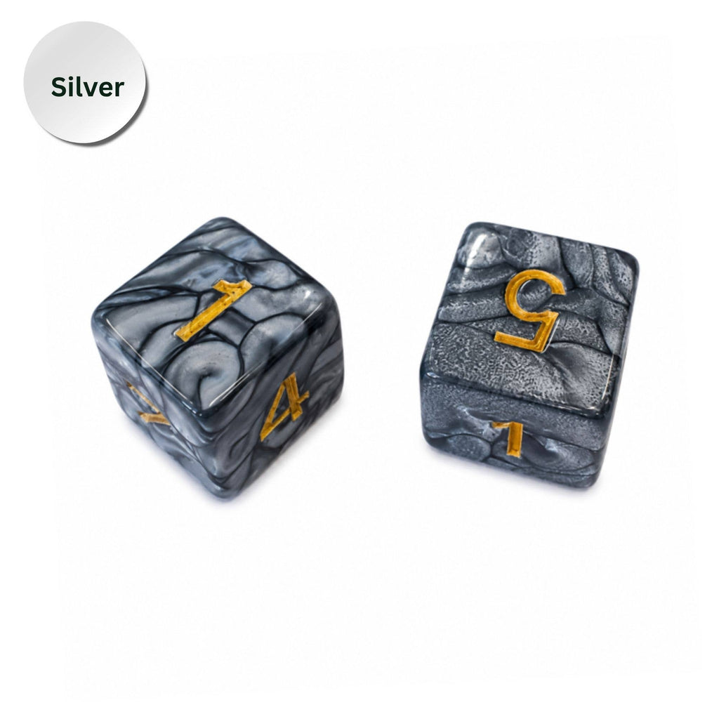 Pearl Dice Mahjong Specialty Dice Gift Ready: Orchid