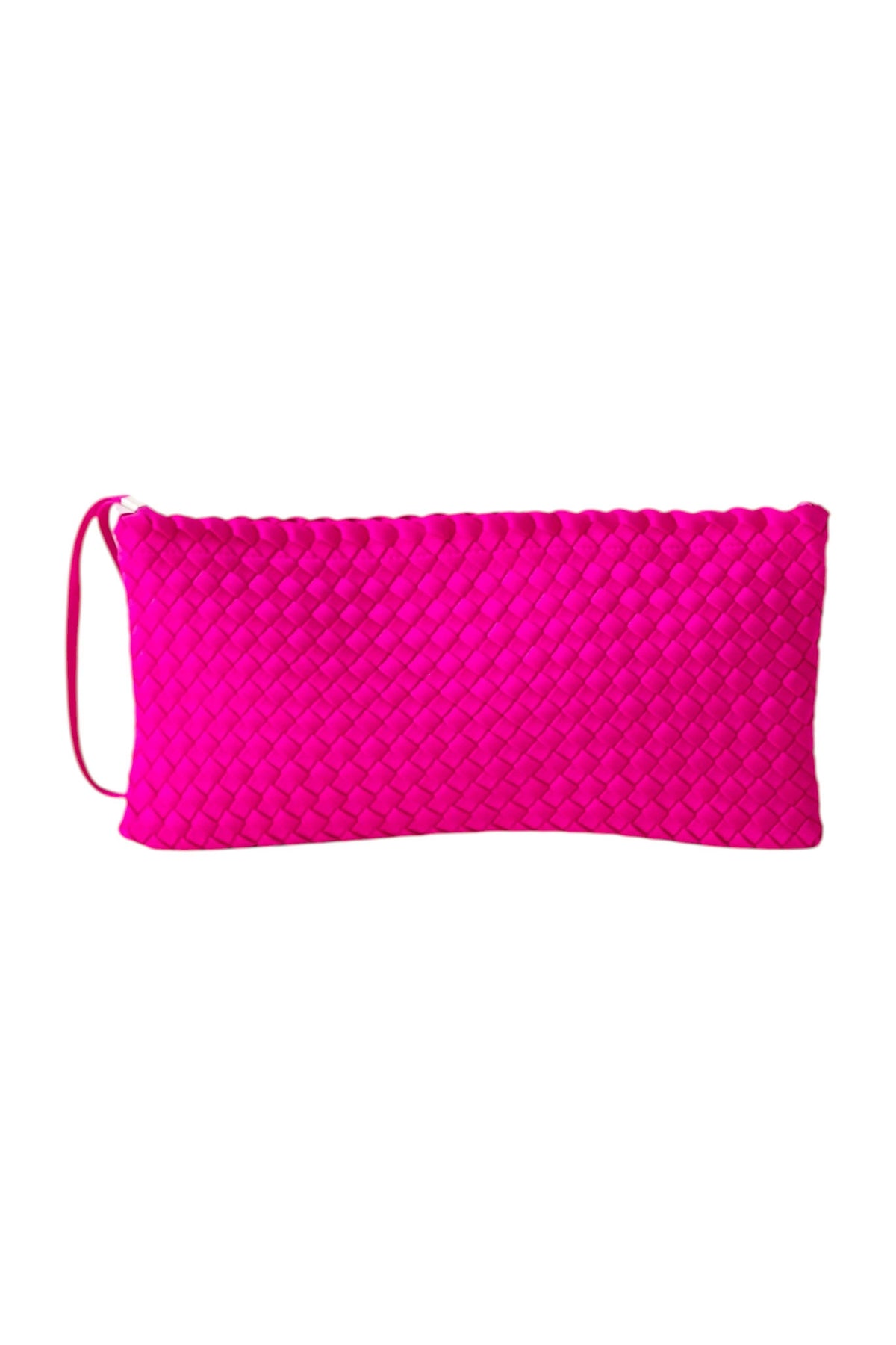 Woven Mahjong Tile Bag: Navy