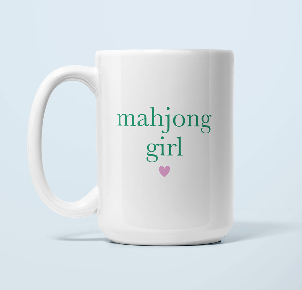Mahjong Girl Mug