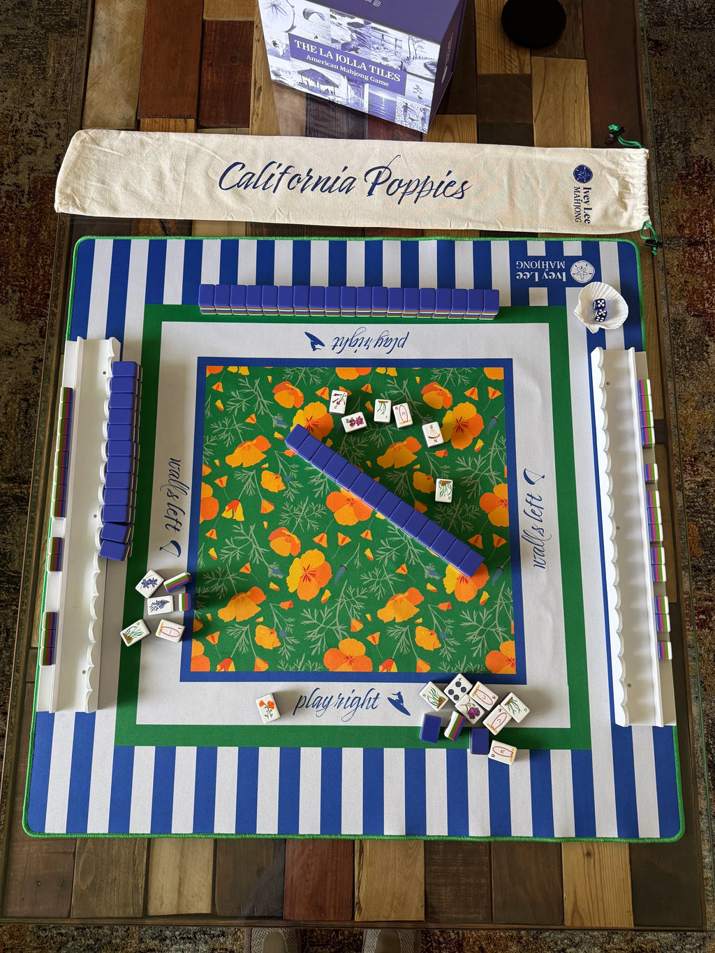 La Jolla Mat - Poppies