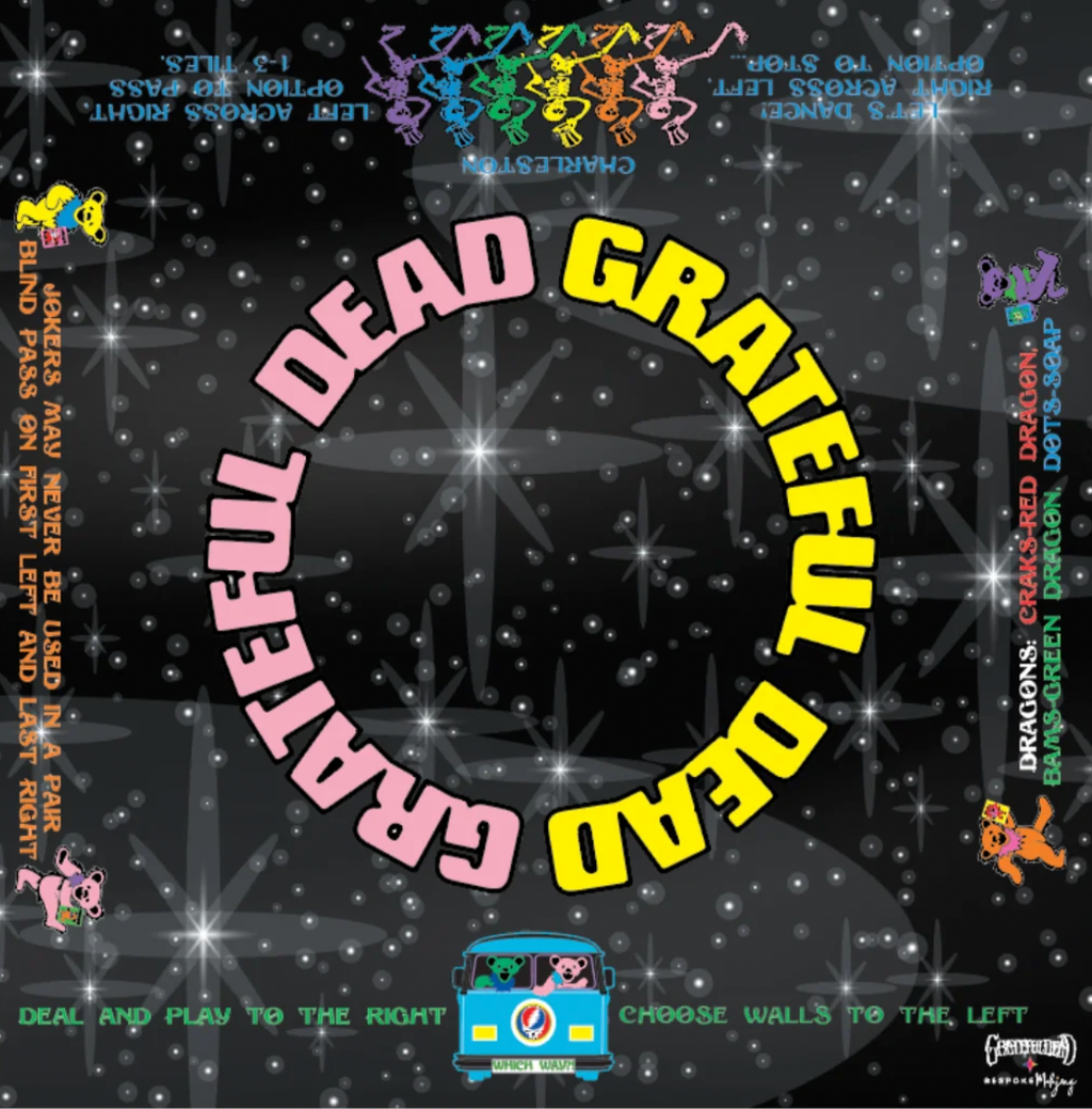 Grateful Dead x Bespoke Mahjong DOUBLE-SIDED MAT - SUNSHINE TO STARLIGHT
