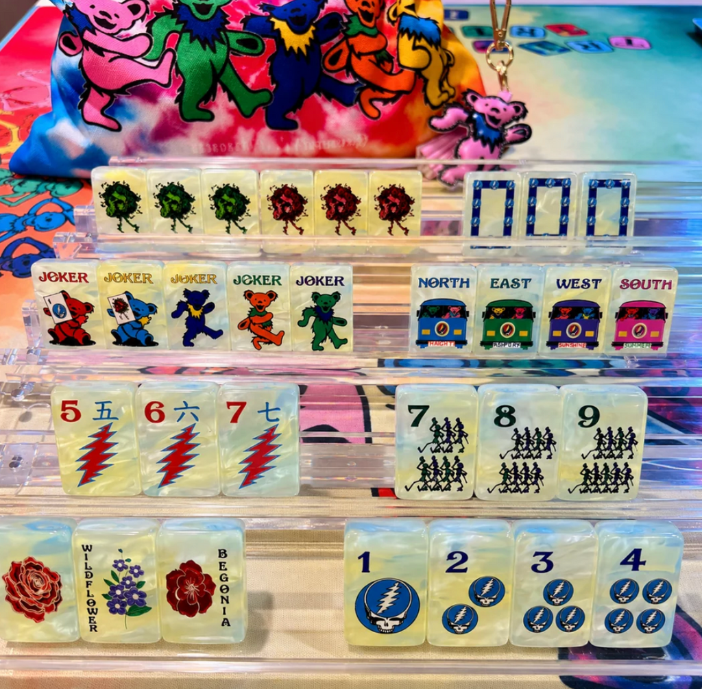 Grateful Dead x Bespoke Mahjong - SUNSHINE DAYDREAM TIE DYE PEARL