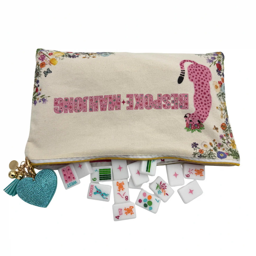 SpringTime Safari- Bespoke Mahjong- Traditional Size