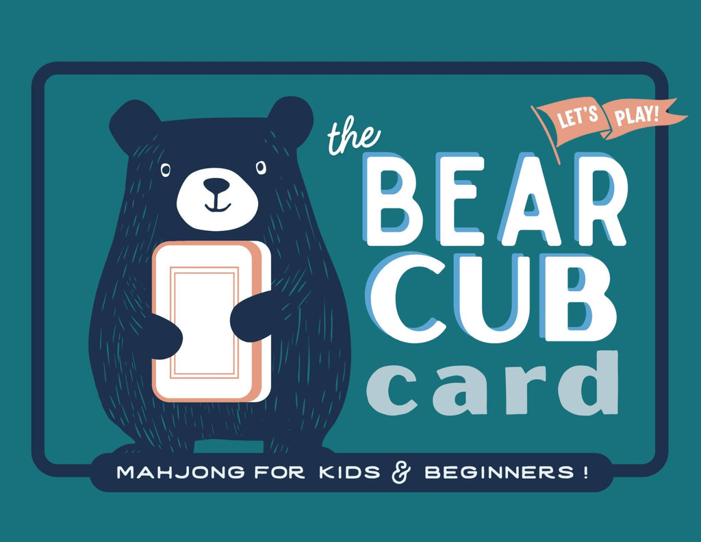 The Bear Cub Card: Mahjong for Kids and Beginners!